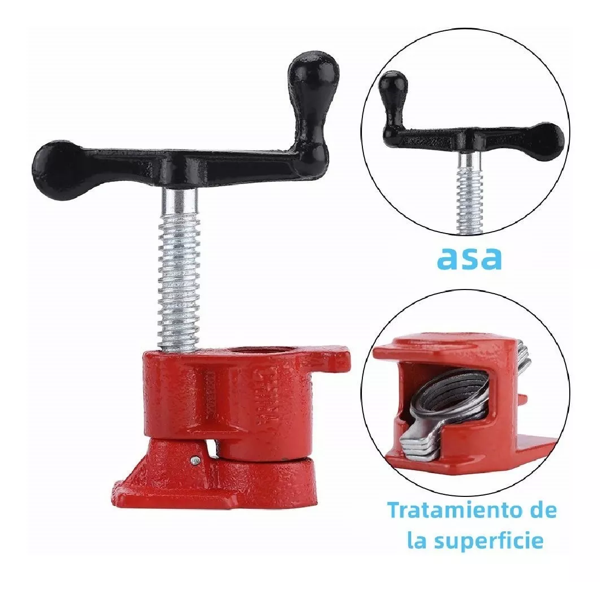 Prensa / Sargento Para Madera De Tubo 3/4 Pz