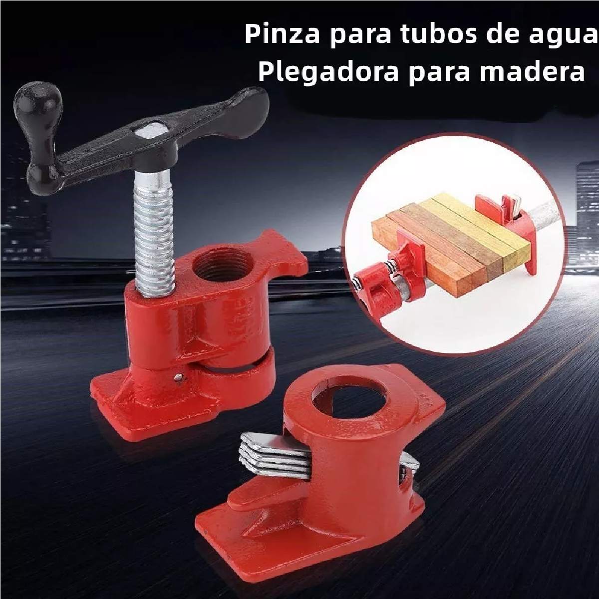 Prensa / Sargento Para Madera De Tubo 3/4 Pz