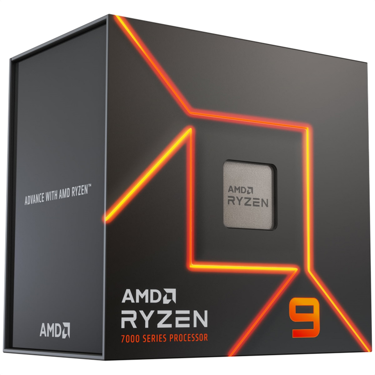 Procesador AMD Ryzen 9 7900X 12 Core 4.7GHz 76MB Socket AM5 100-100000589WOF.