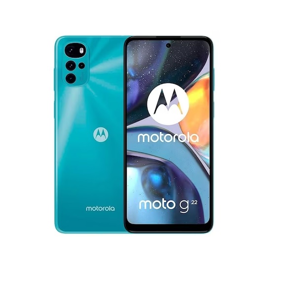 Celular MOTOROLA G22 64/4gb AZUL Desbloqueado Dual Sim