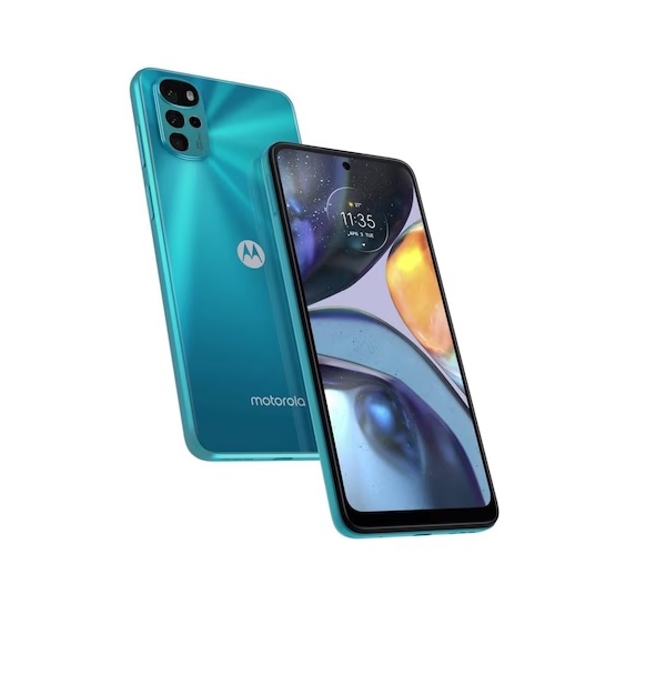 Celular MOTOROLA G22 64/4gb AZUL Desbloqueado Dual Sim