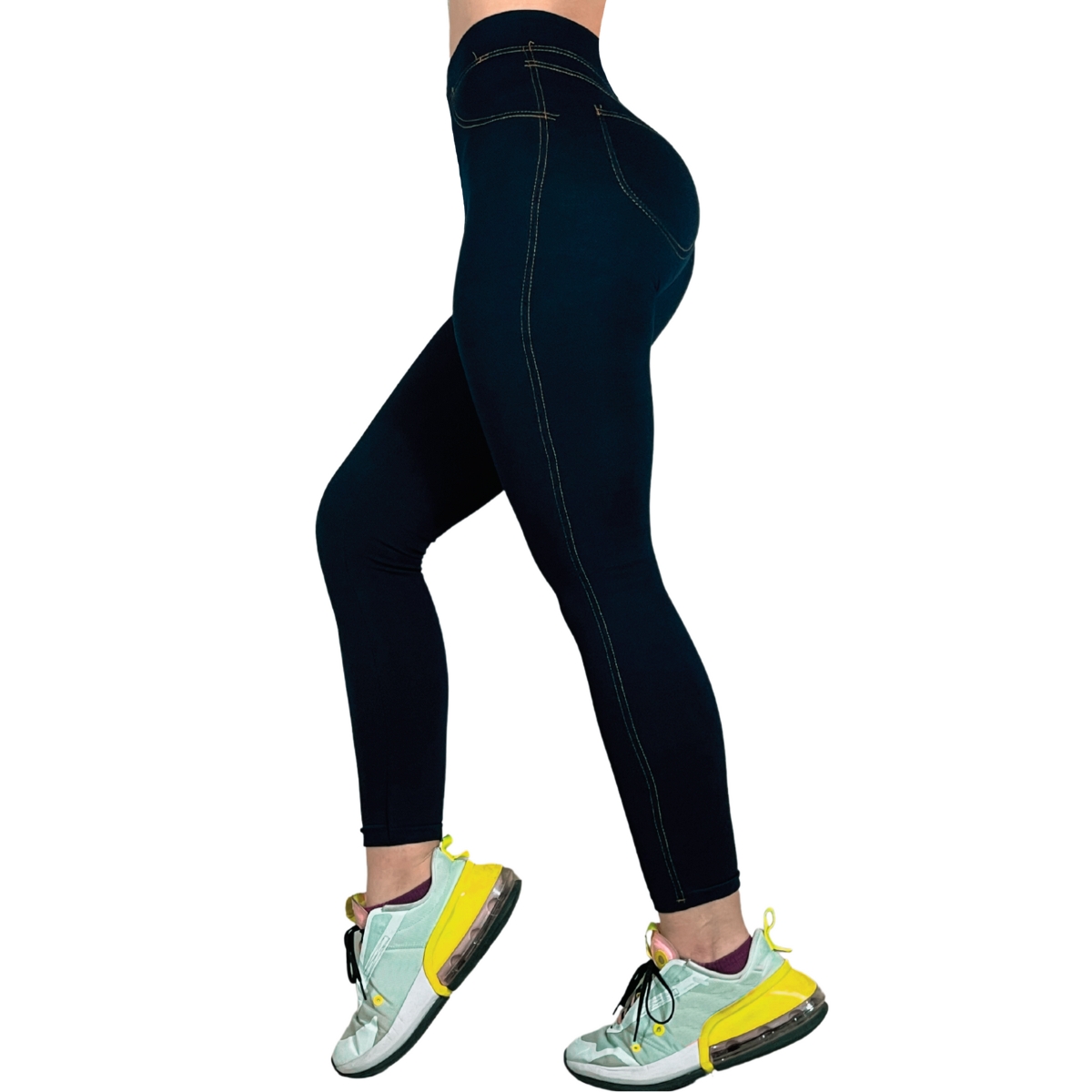 Mallas Estilo Mezclilla Calidad Premium Leggins Mujer Mayon