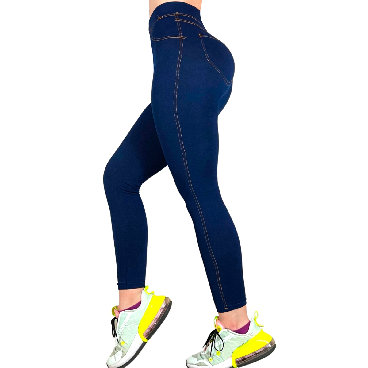 Mallas Estilo Mezclilla Calidad Premium Leggins Mujer Mayon