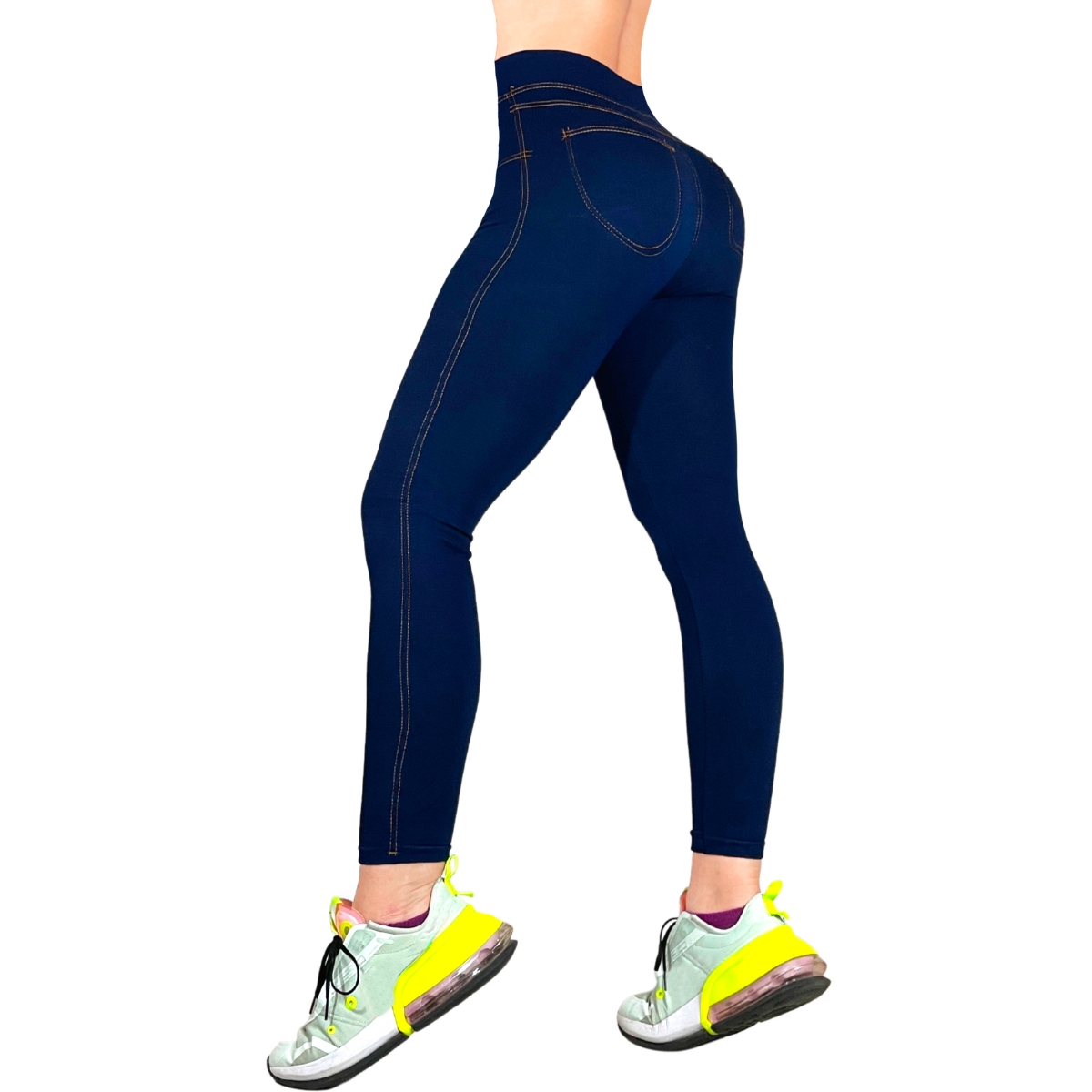 Mallas Estilo Mezclilla Calidad Premium Leggins Mujer Mayon