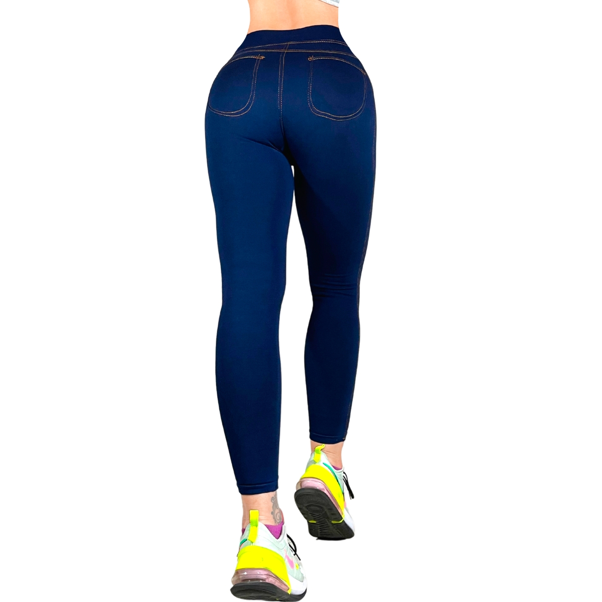 Mallas Estilo Mezclilla Calidad Premium Leggins Mujer Mayon