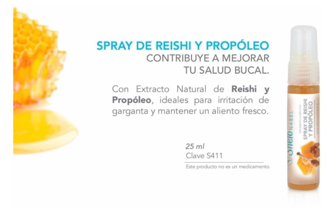 Spray de REISHI Y PROPÓLEO 