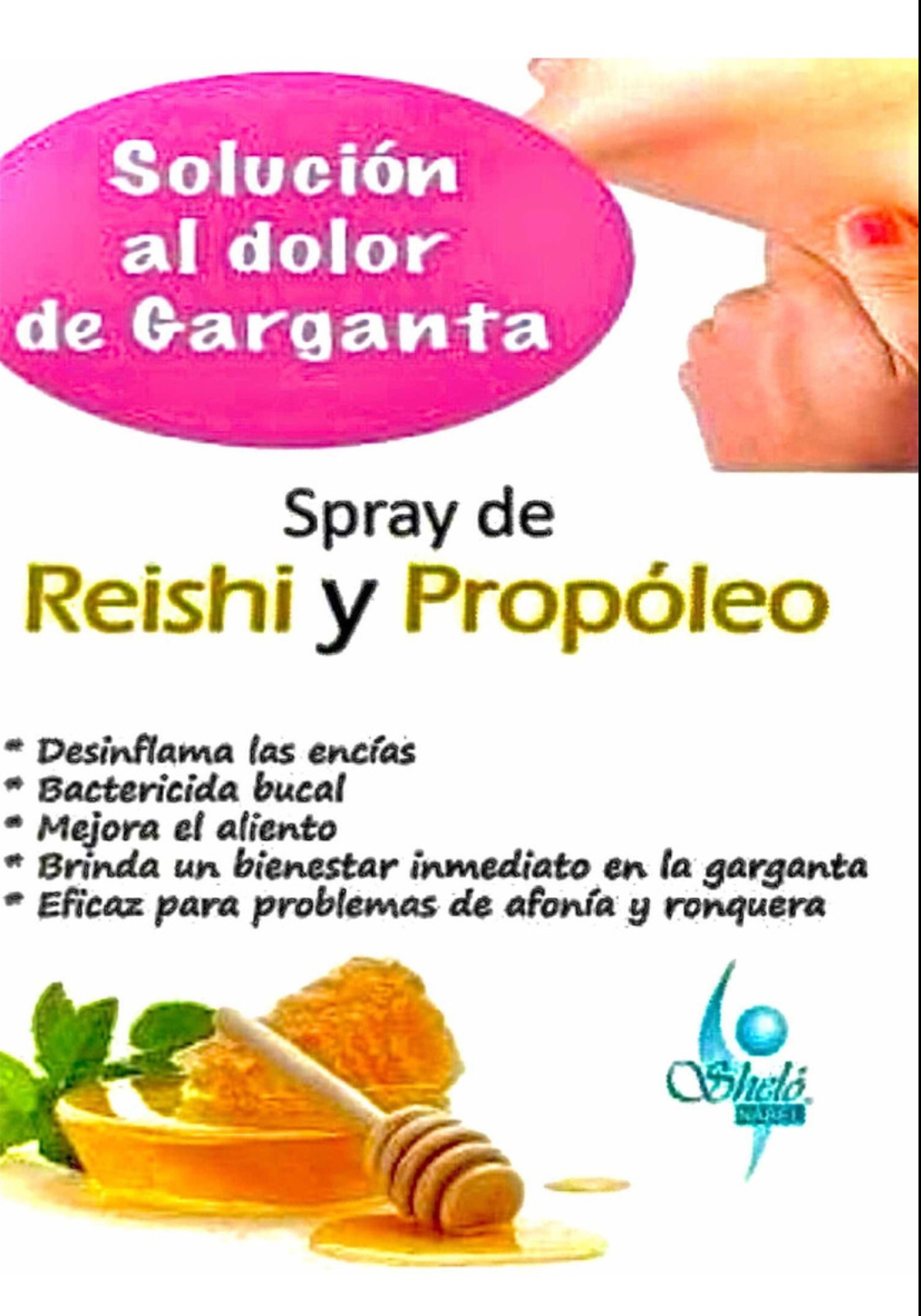 Spray de REISHI Y PROPÓLEO 