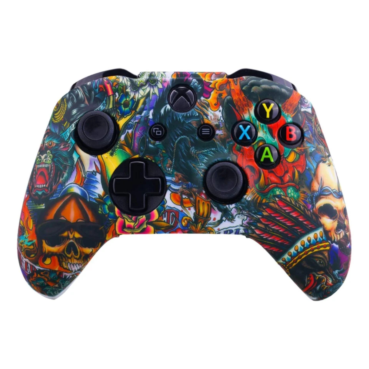 Funda Para Control de Xbox One S / X (Acuarela)