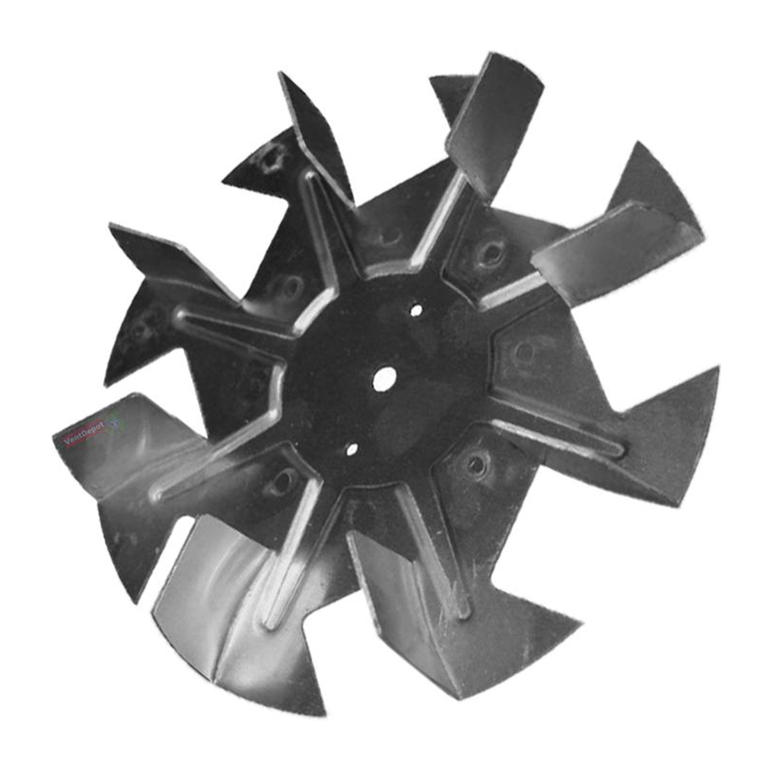 Mini Aspas Alta Duración MXEAM-002-5 6 14" Diámetro 12 Aspas 58" Flecha Giro CCW Aluminio ExtractAlum