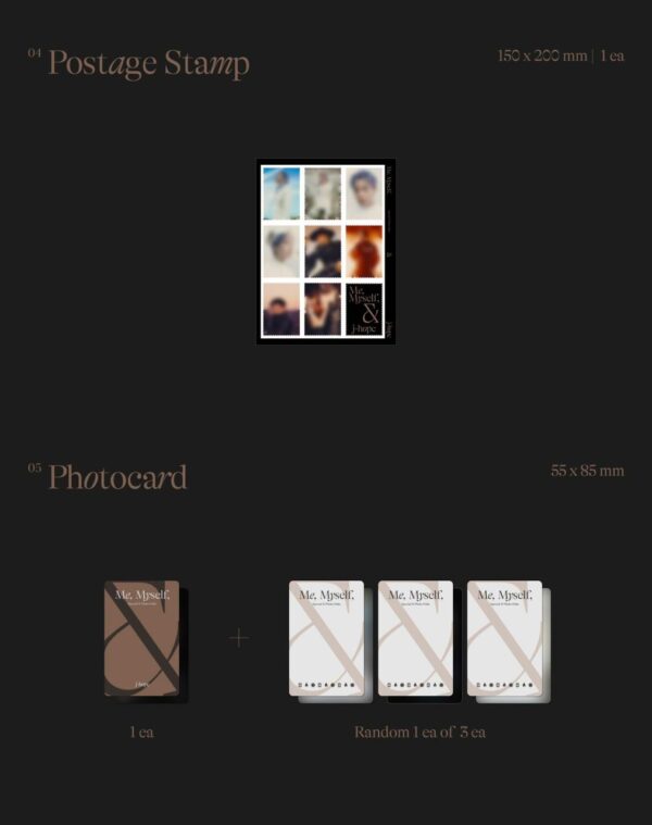 K pop - BTS - Photofolio: Me, Myself and J Hope "All New Hope"