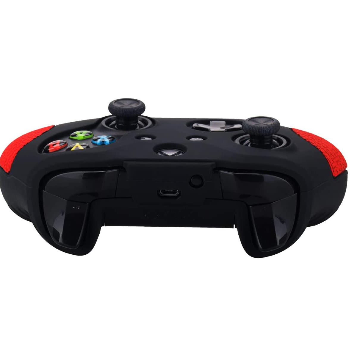 Funda Para Control de Xbox One S / X (Negro y Rojo)