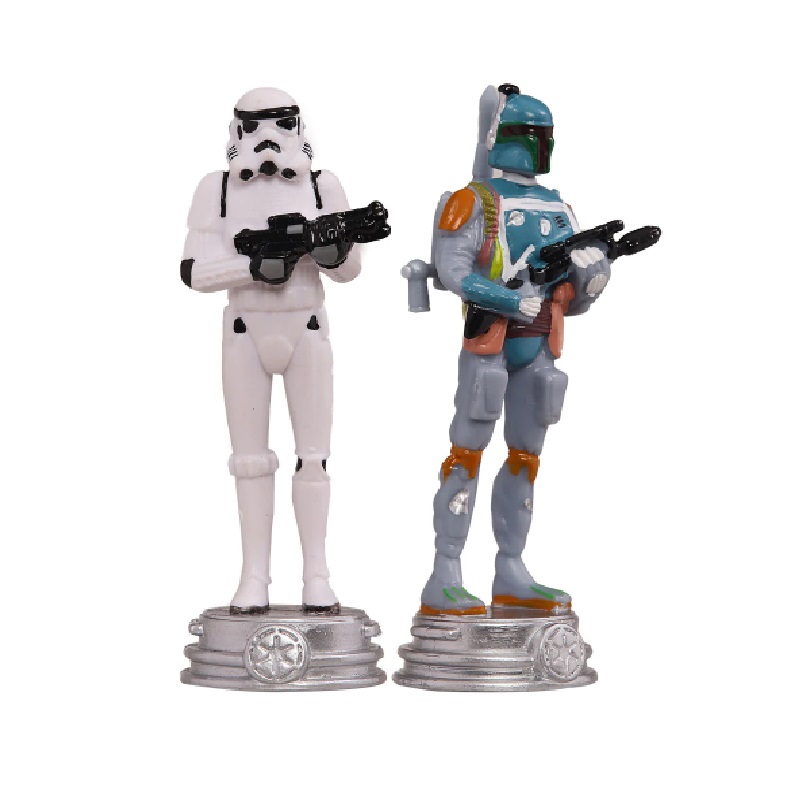 Ajedrez Edición Especial Star Wars, Original Figuras 10 cm, Gama Up, Colección Limitada