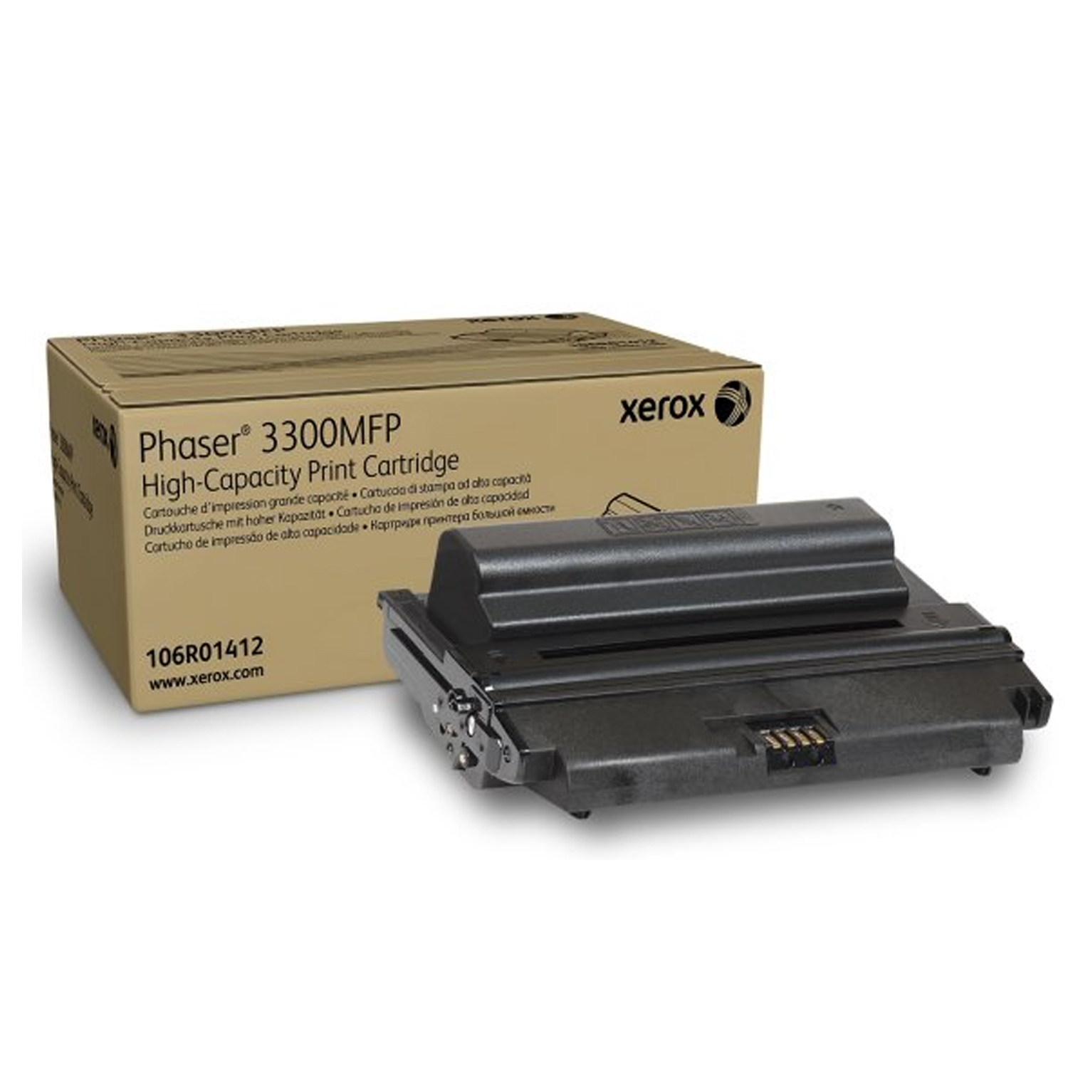 TONER NEGRO P/3300MFPX ALTA CAPACIDAD 106R01412 - XEROX