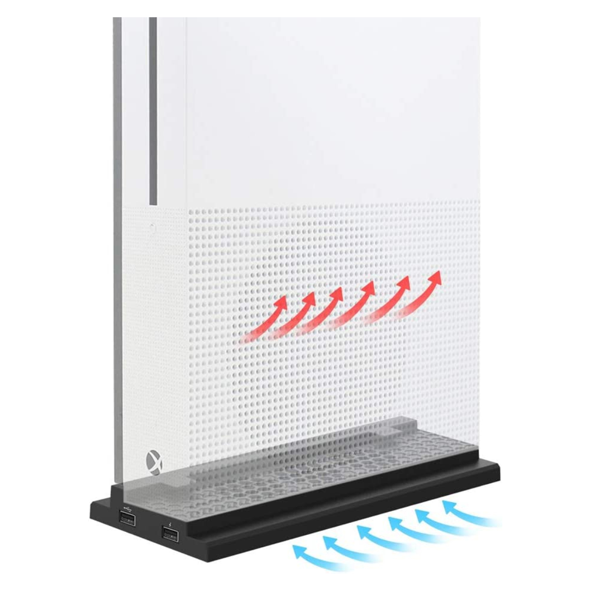 Base Vertical Cooler DOBE Compatible Xbox One S (Negra) TYX-620
