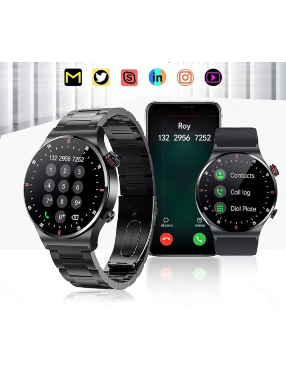Reloj Inteligente Petukita Box con Bluetooth Nfc BW0382C Humo