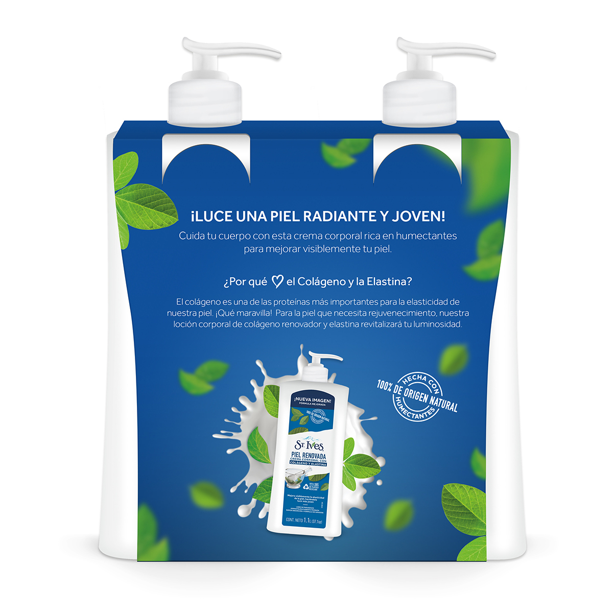 St Ives Crema Corporal 2 pzas de 1.1 l