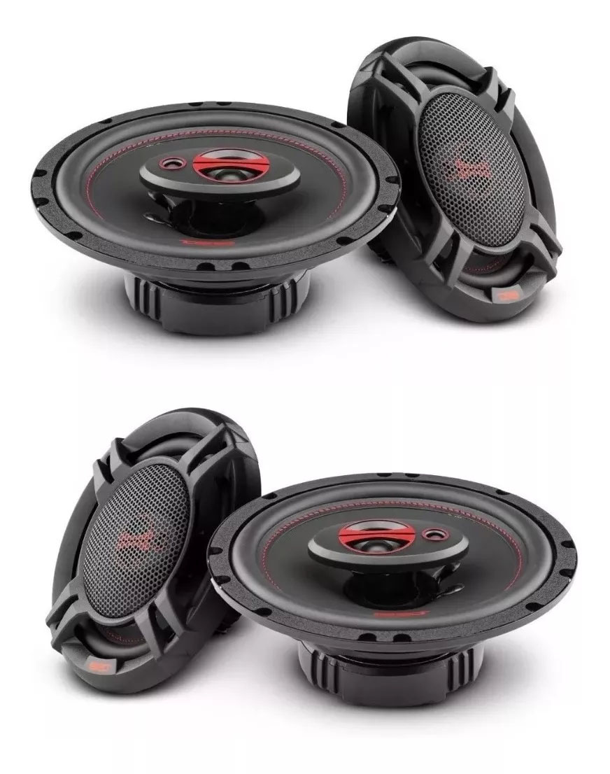 Paquete De 4 Bocinas Para Puerta Ds18 Coaxiales Gen-x6.5