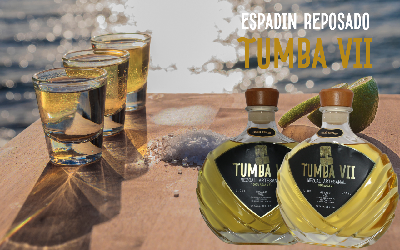 TUMBA VII | Mezcal Espadín Reposado 48º Grados de Alcohol 750ML