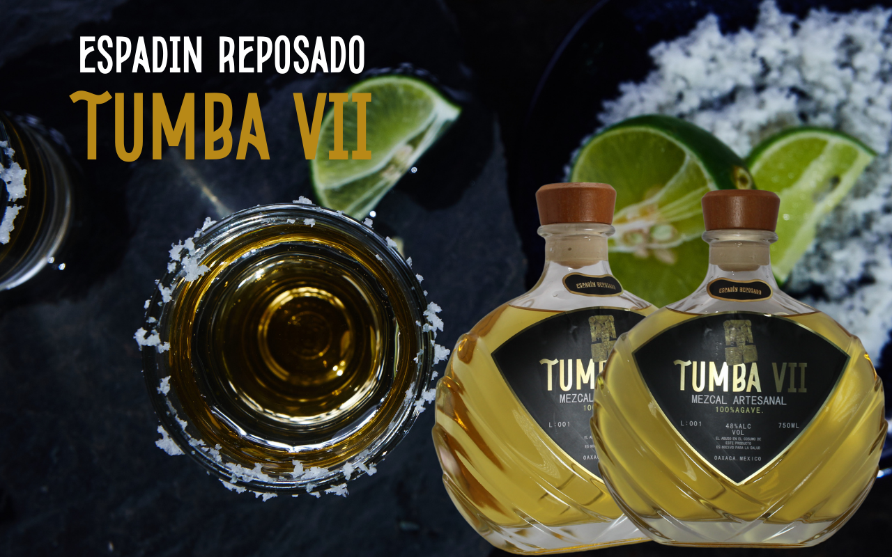 TUMBA VII | Mezcal Espadín Reposado 48º Grados de Alcohol 750ML