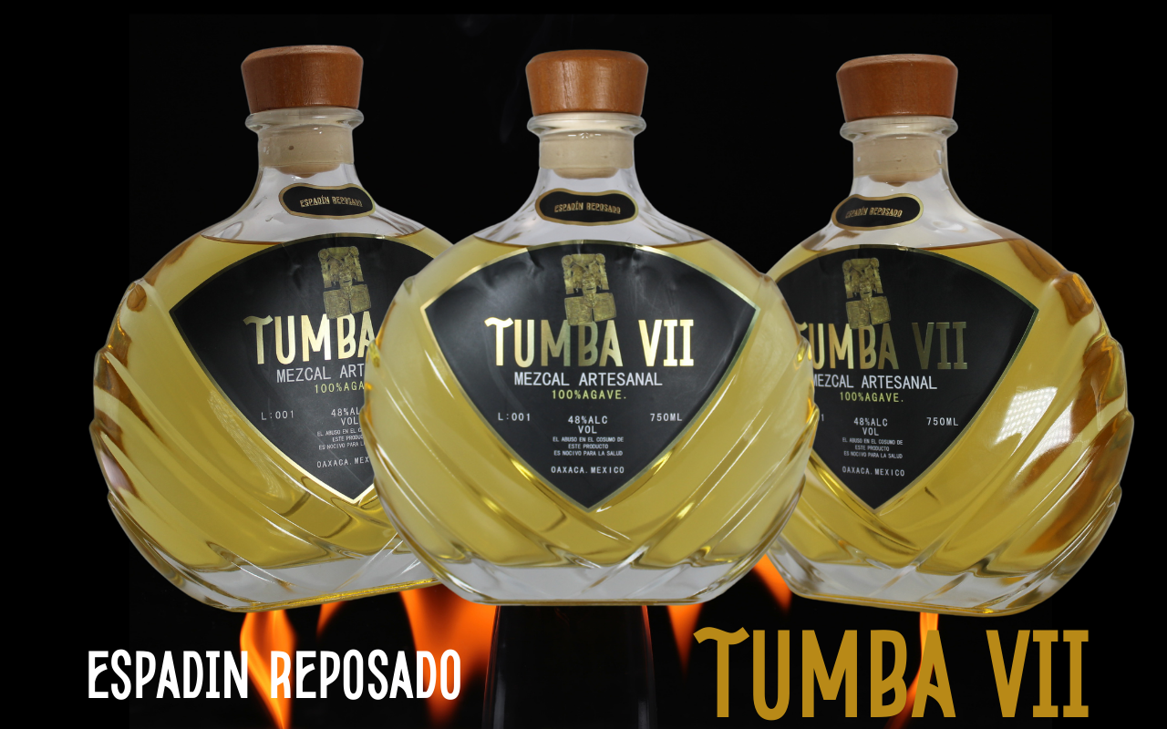 TUMBA VII | Mezcal Espadín Reposado 48º Grados de Alcohol 750ML