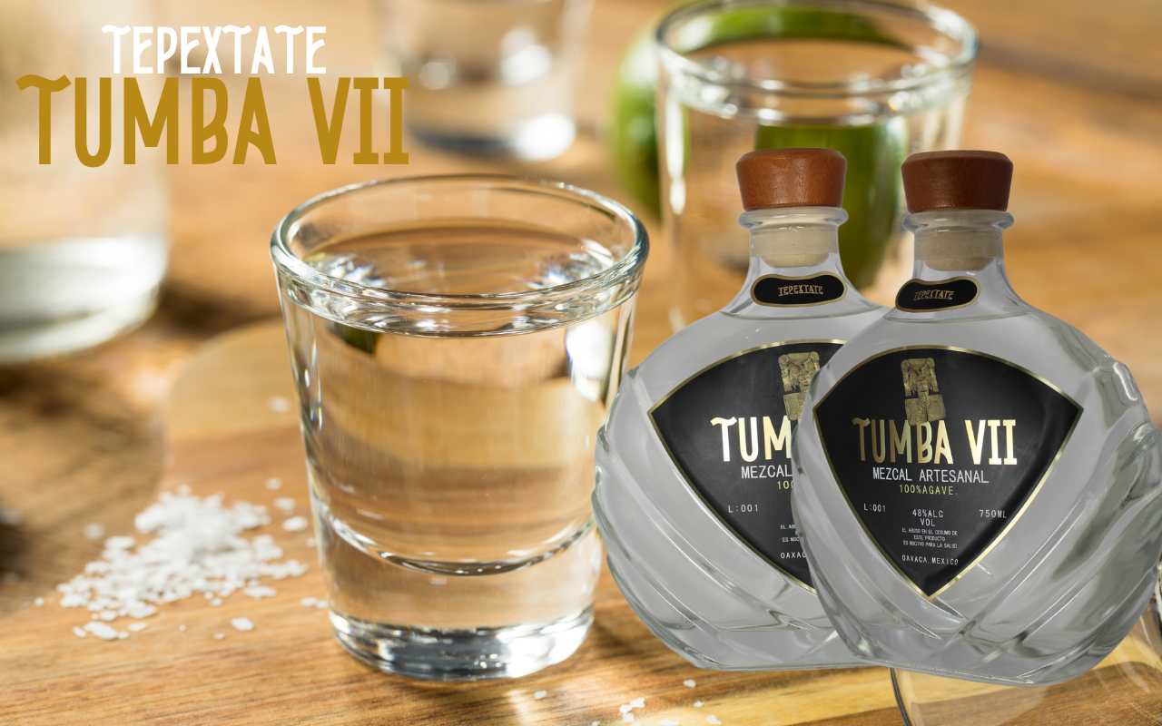 TUMBA VII | Mezcal Silvestre Tepextate 48º Grados de Alcohol  750ML