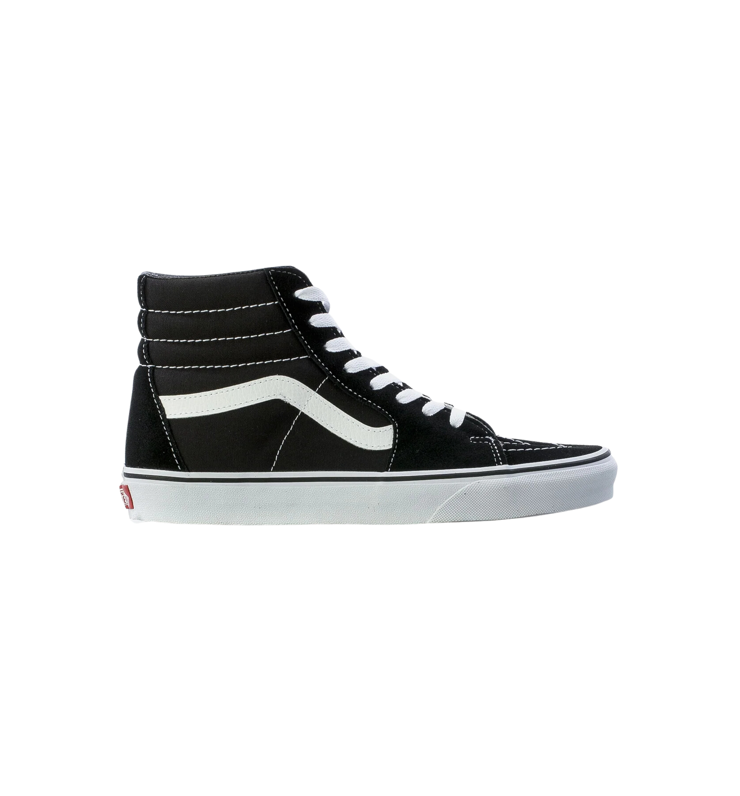 Tenis Vans Sk8 Hi Negro Blanco de Dama Original