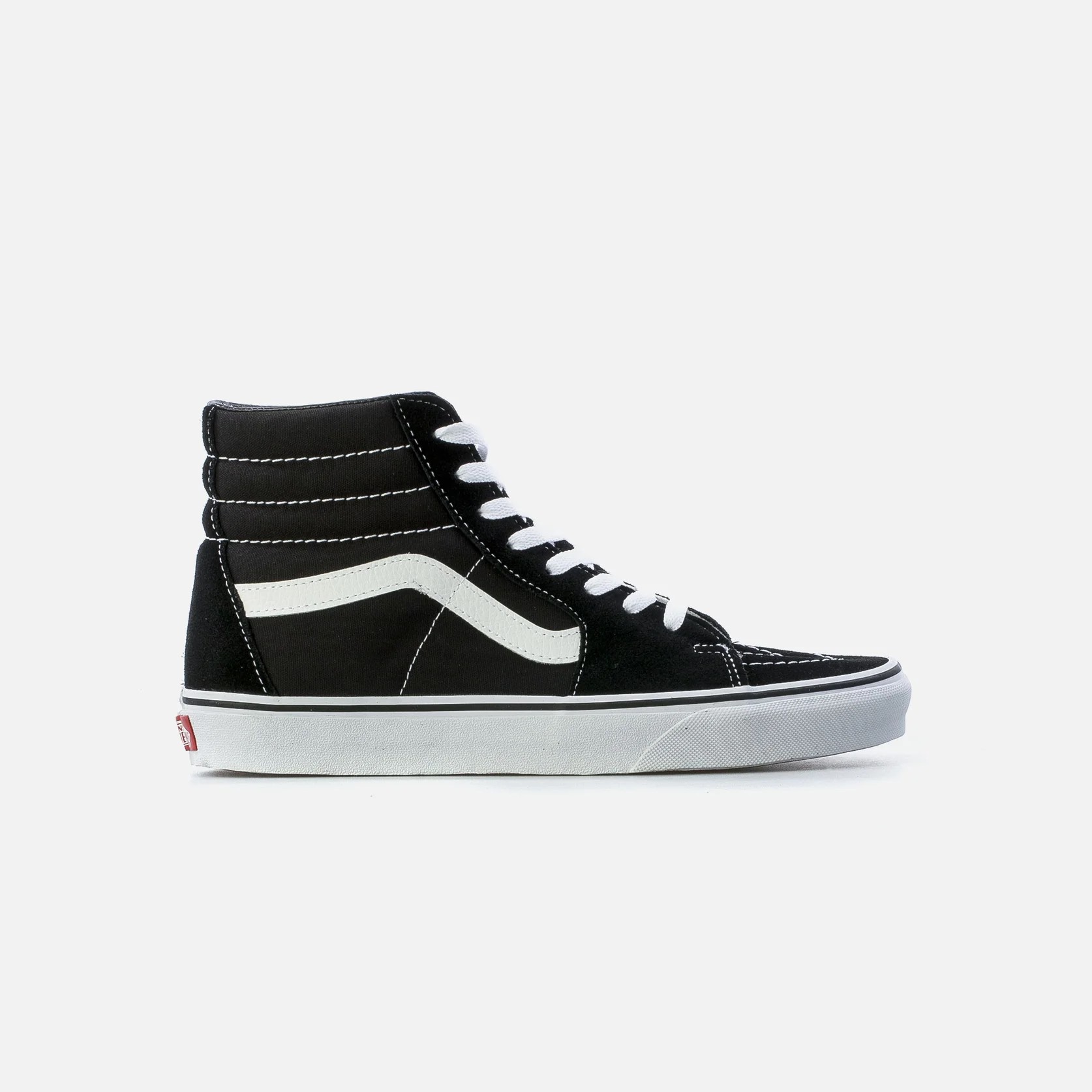 Tenis Vans Sk8 Hi Negro Blanco de Dama Original