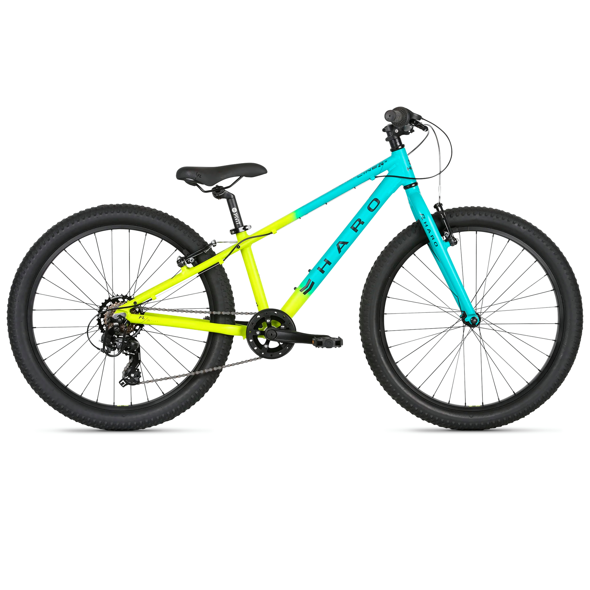 Bicicleta HARO Montaña FLIGHTLINE PLUS R24 Aluminio 7V.Plata/Gris Hombre