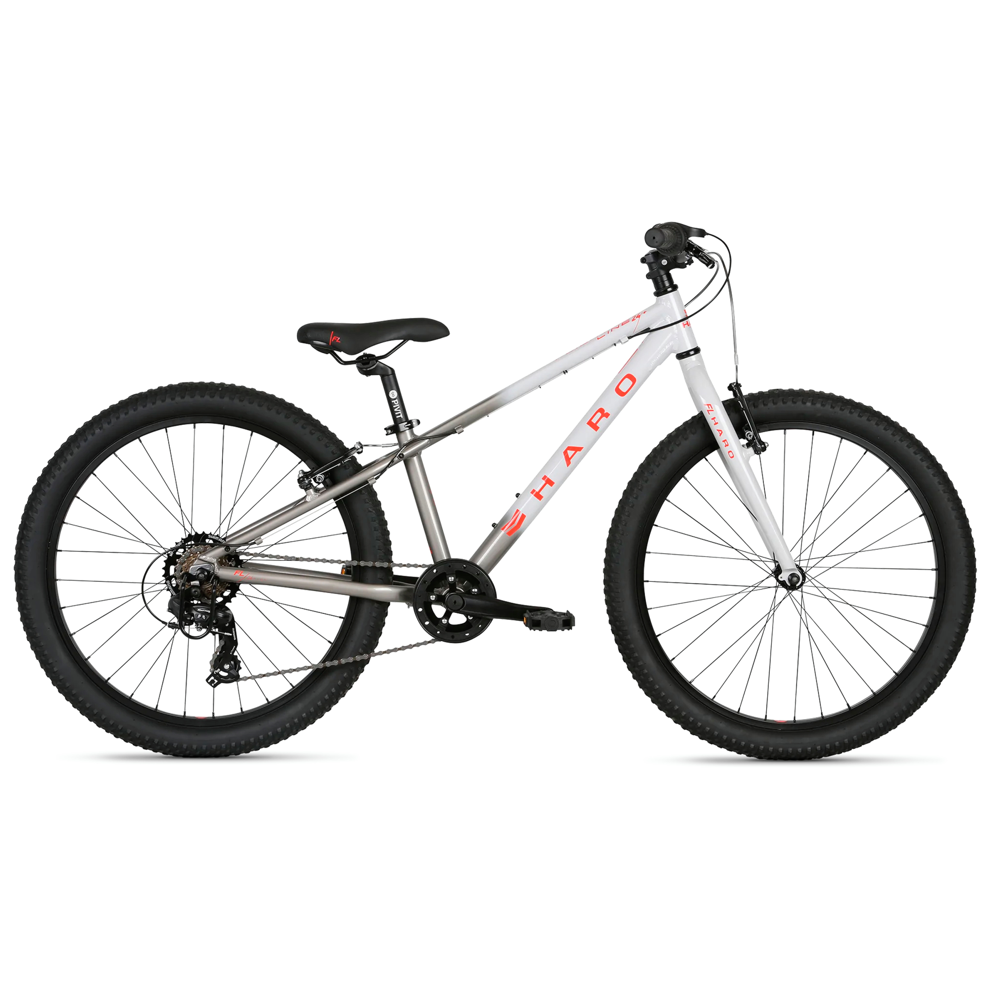 Bicicleta HARO Montaña FLIGHTLINE PLUS R24 Aluminio 7V.Plata/Gris Hombre