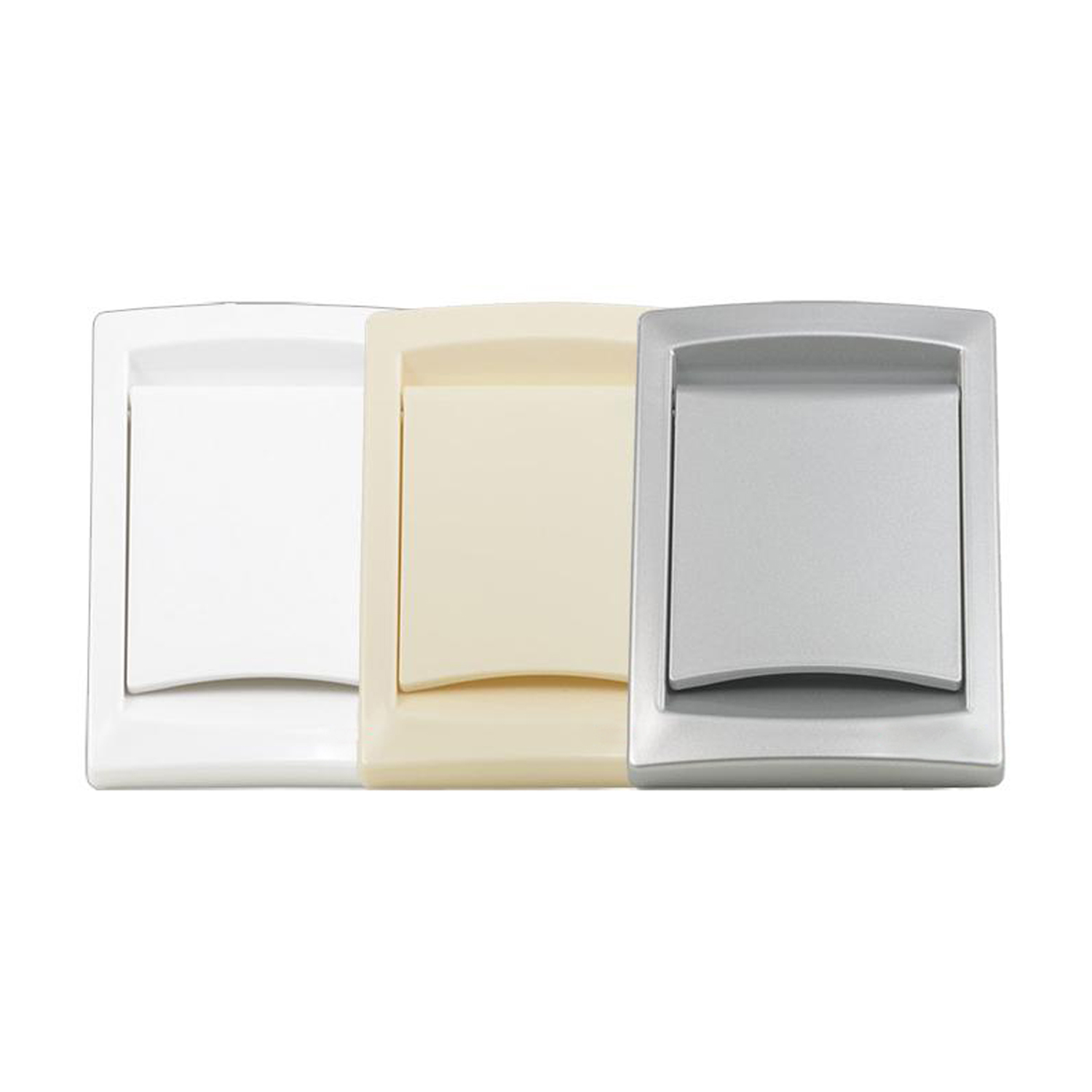 Ranuras para Succión en Muro MXVWC-003-1 Ranura de succión de 3x3" Gris CEncendido Manual, NiceLet