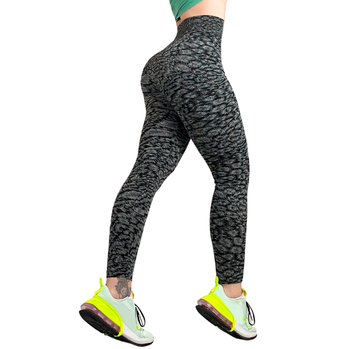 Pack de 2 Mallones de Mujer Ligeros Lycra Stretch Leggins Mujer Licra Gym Casual Malla Talle Alto LIC-044