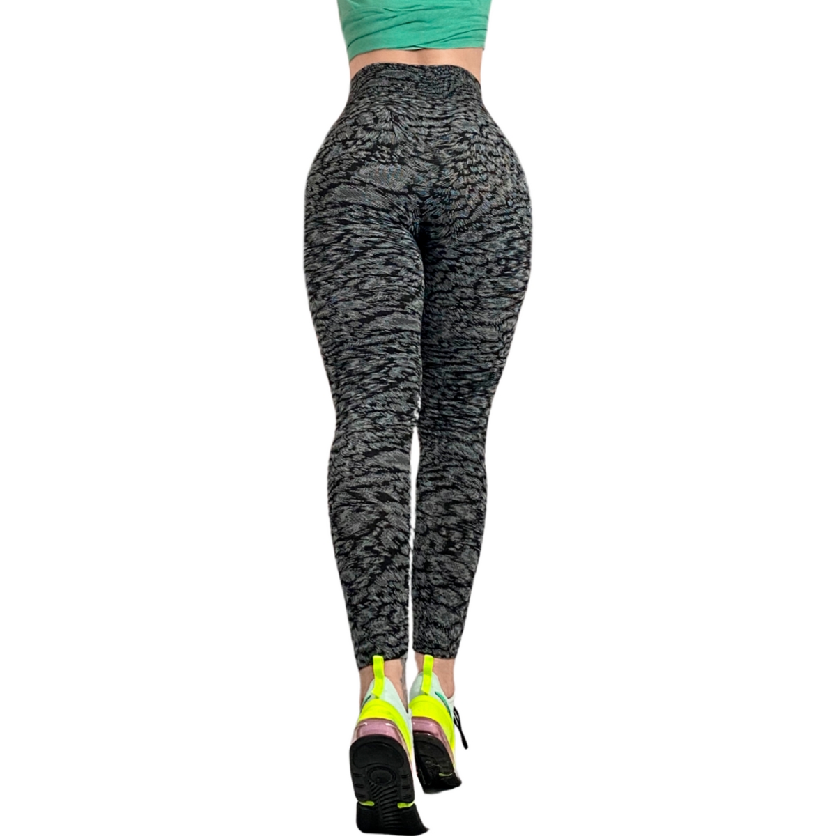 Pack de 2 Mallones de Mujer Ligeros Lycra Stretch Leggins Mujer Licra Gym Casual Malla Talle Alto LIC-044