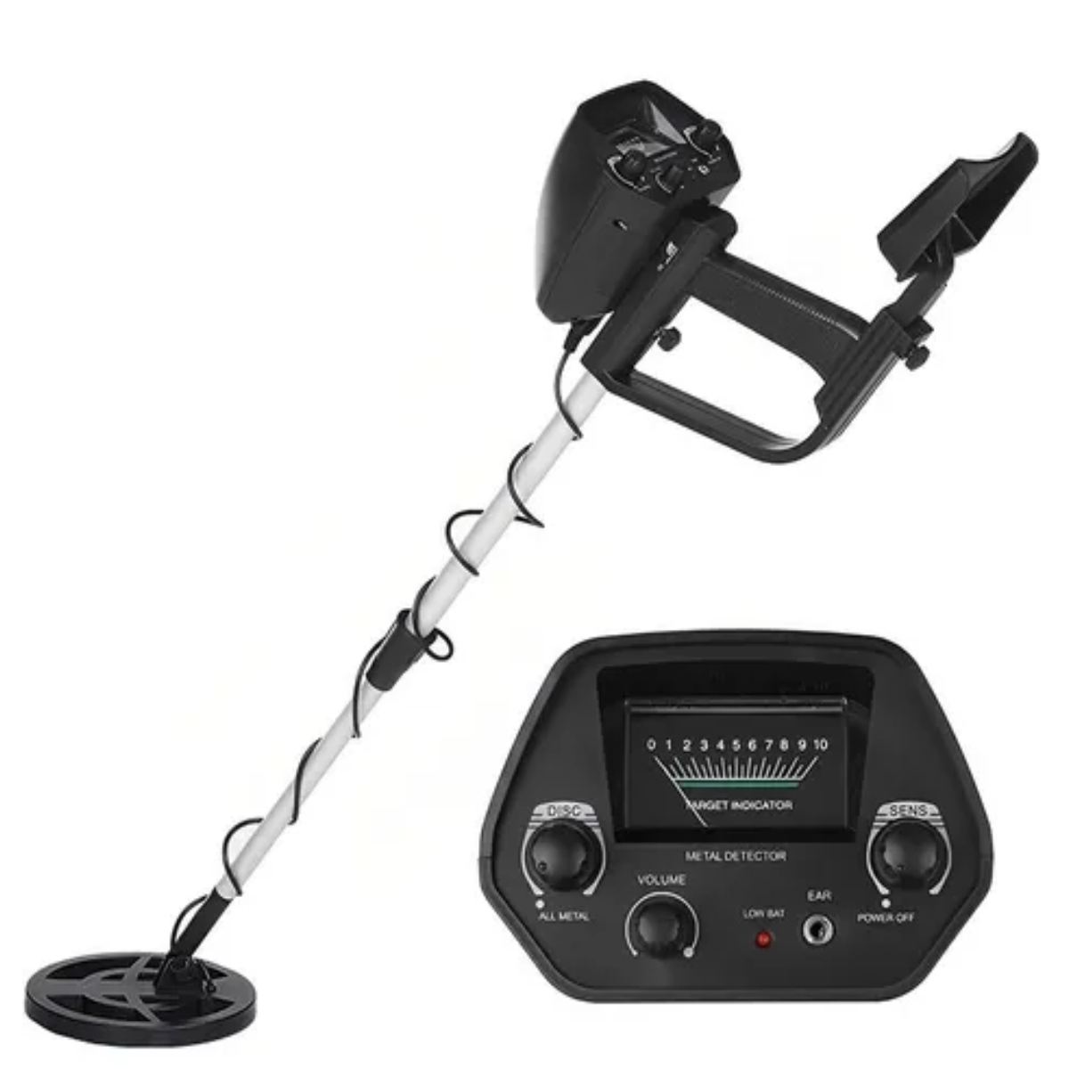 Detector Metales Subterraneos Alta Precisión Encuentra Oro Negro