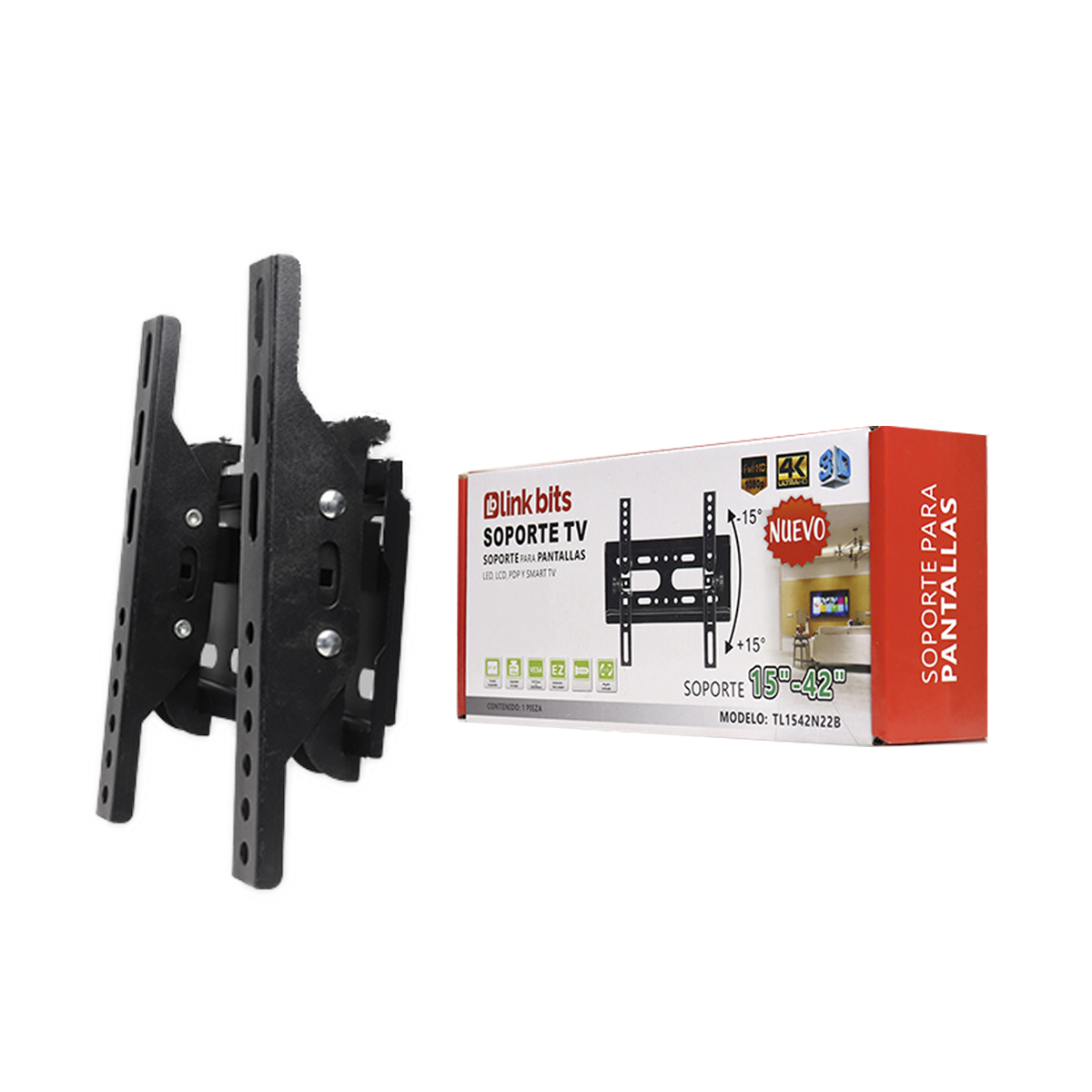 Soporte de Pared para TV 15" a 42" Link Bits TL1542N22B