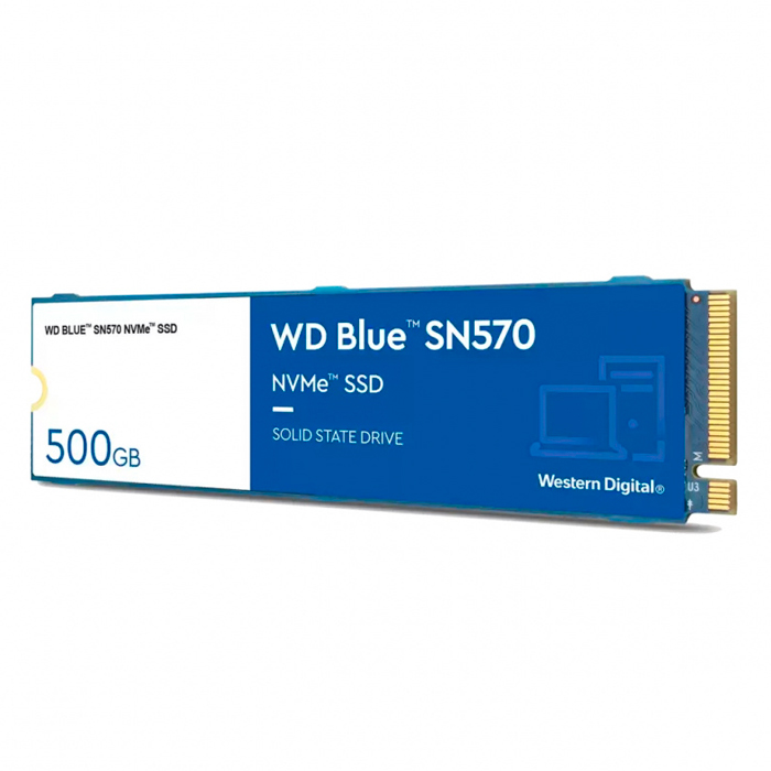 Unidad SSD M.2, Western Digital SN570 Blue, 500Gb  