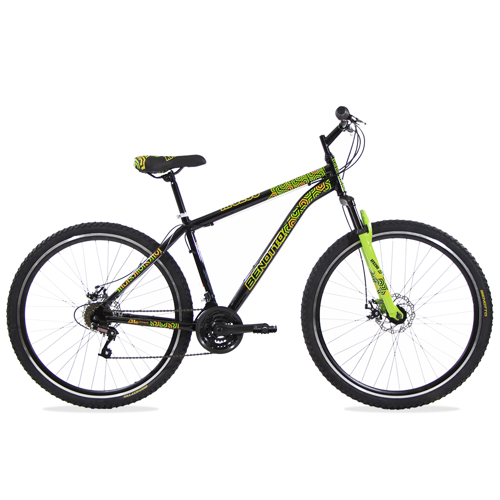 Bicicleta BENOTTO Montaña XFS290 R29 Aluminio 21V. Negro/Azul Celeste Hombre