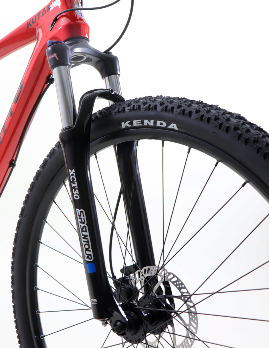 Bicicleta BENOTTO Montaña KUTANG R29 CARBON FIBER 24V. Rojo/Negro