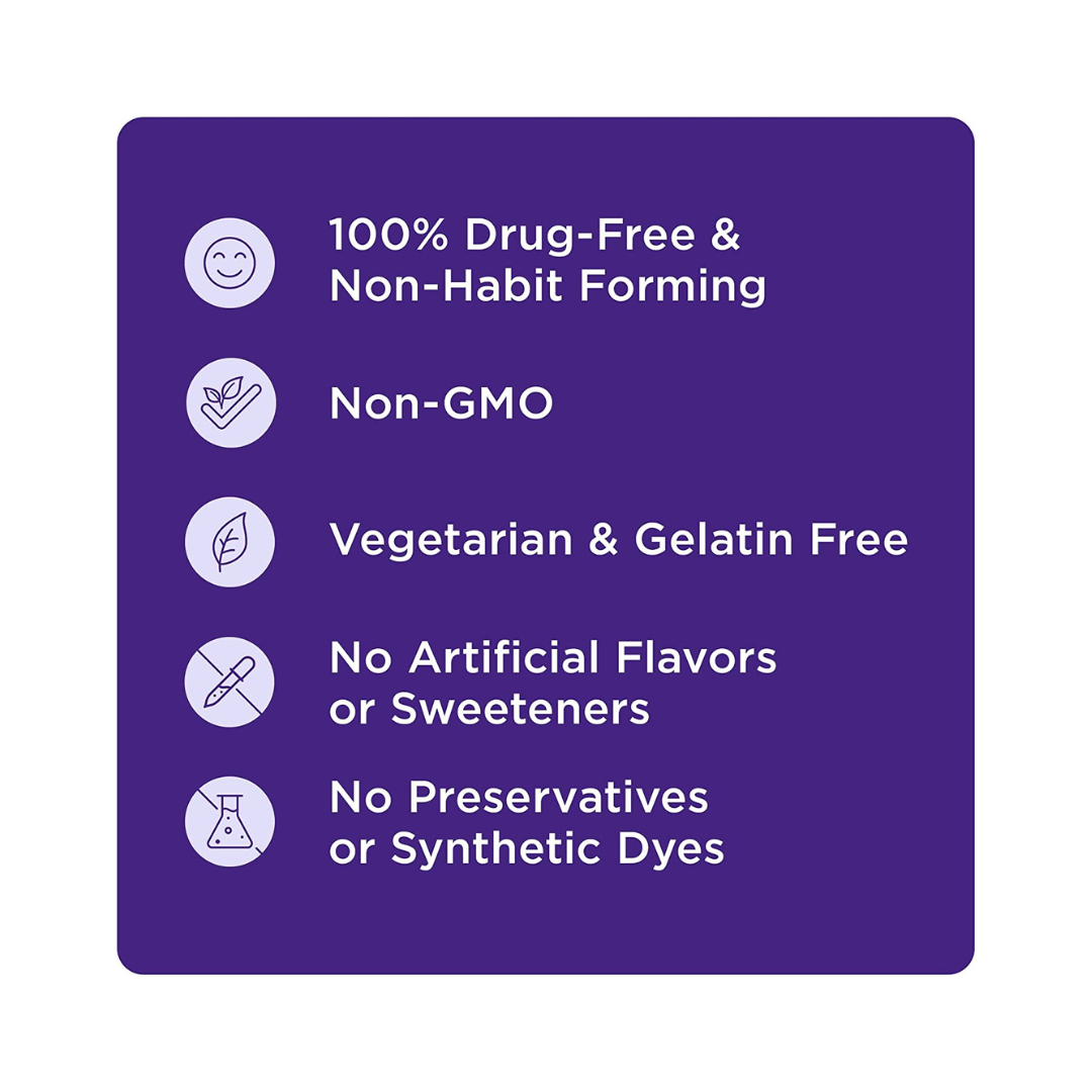 Melatonina Natrol 90 Gomitas 5mg Vegano Conciliar el sueño Sabor Fresa para Adulto.