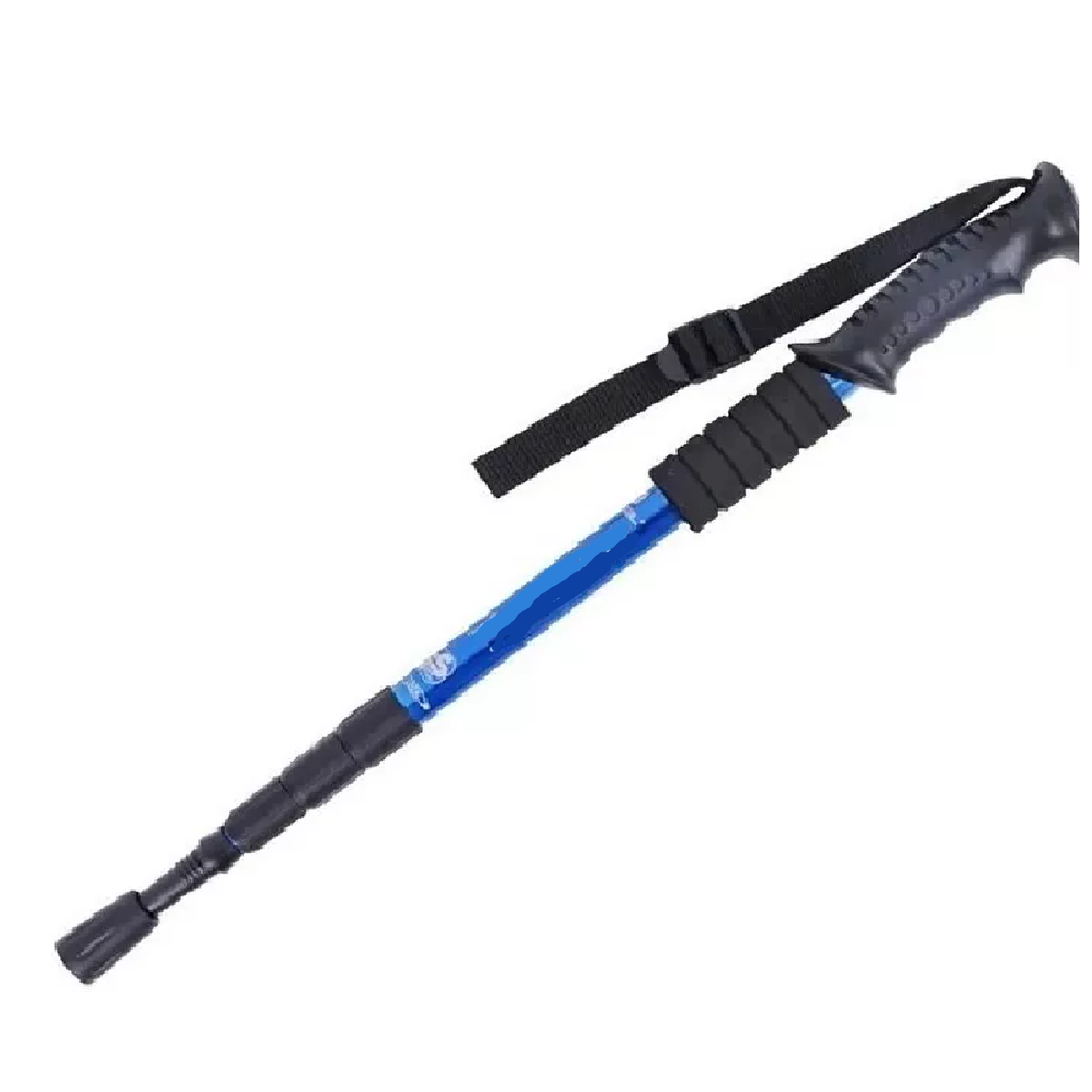  Bastón Plegable Ligero Senderismo Treking Caminar Escalar Azul