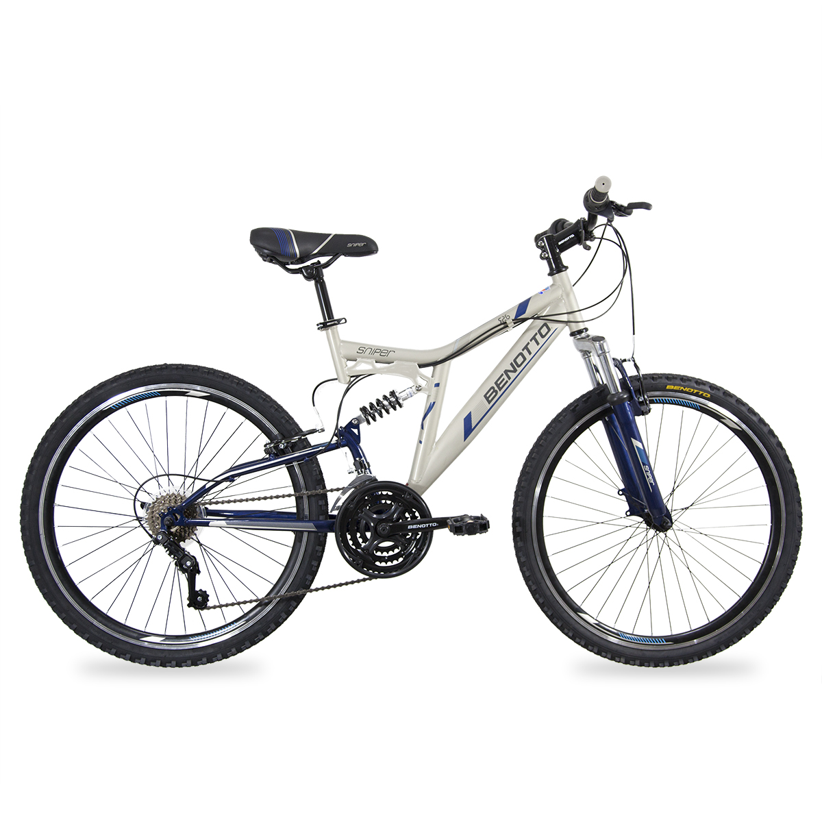 Bicicleta BENOTTO Monta a SNIPER R26 Acero 21V. Negro Hombre