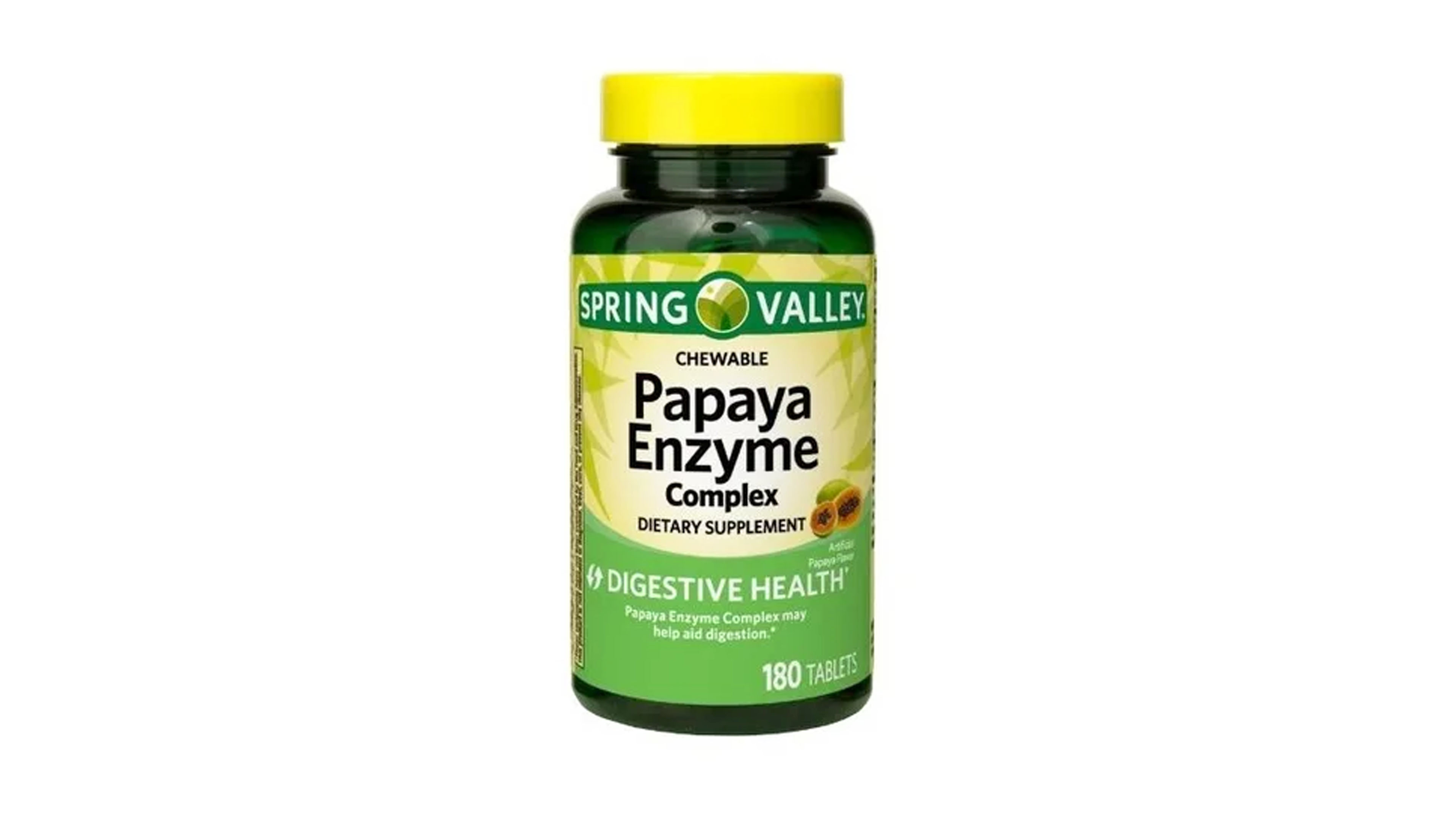 Enzimas Digestivas Enzima De Papaya 100cap Papaina Spring Valley