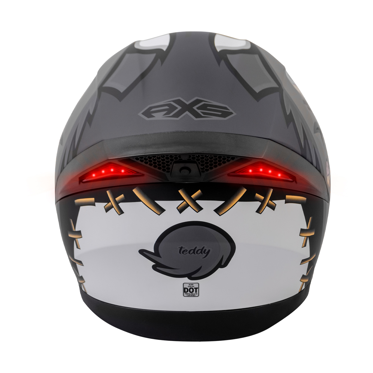 Casco AXS Certificado TEDDY gris XL 