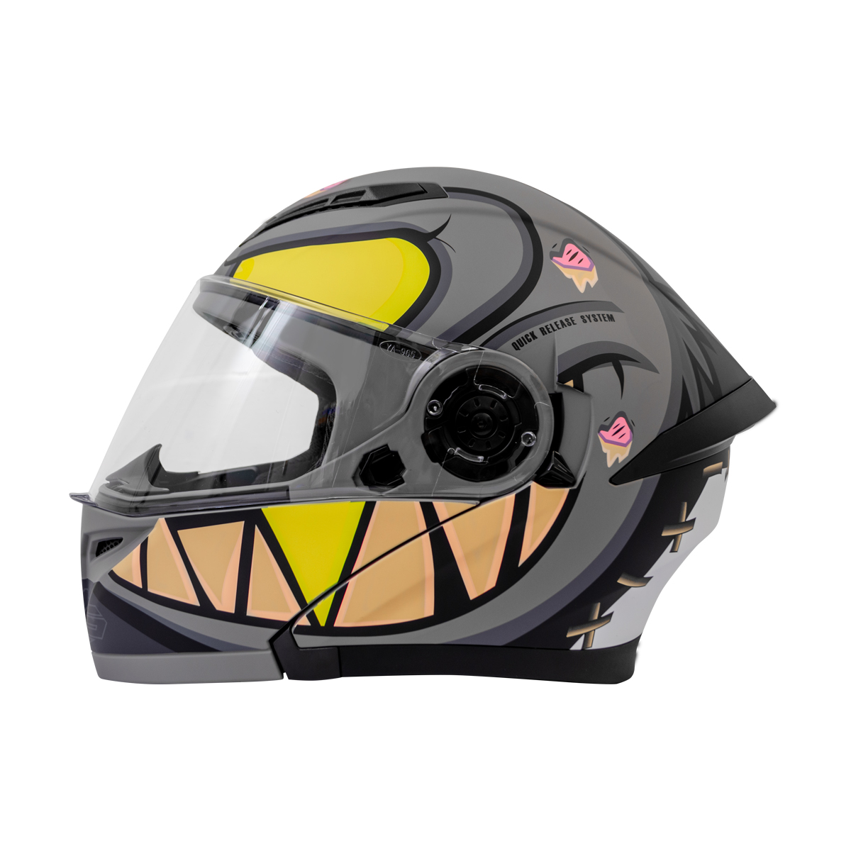 Casco AXS Certificado TEDDY gris XL 