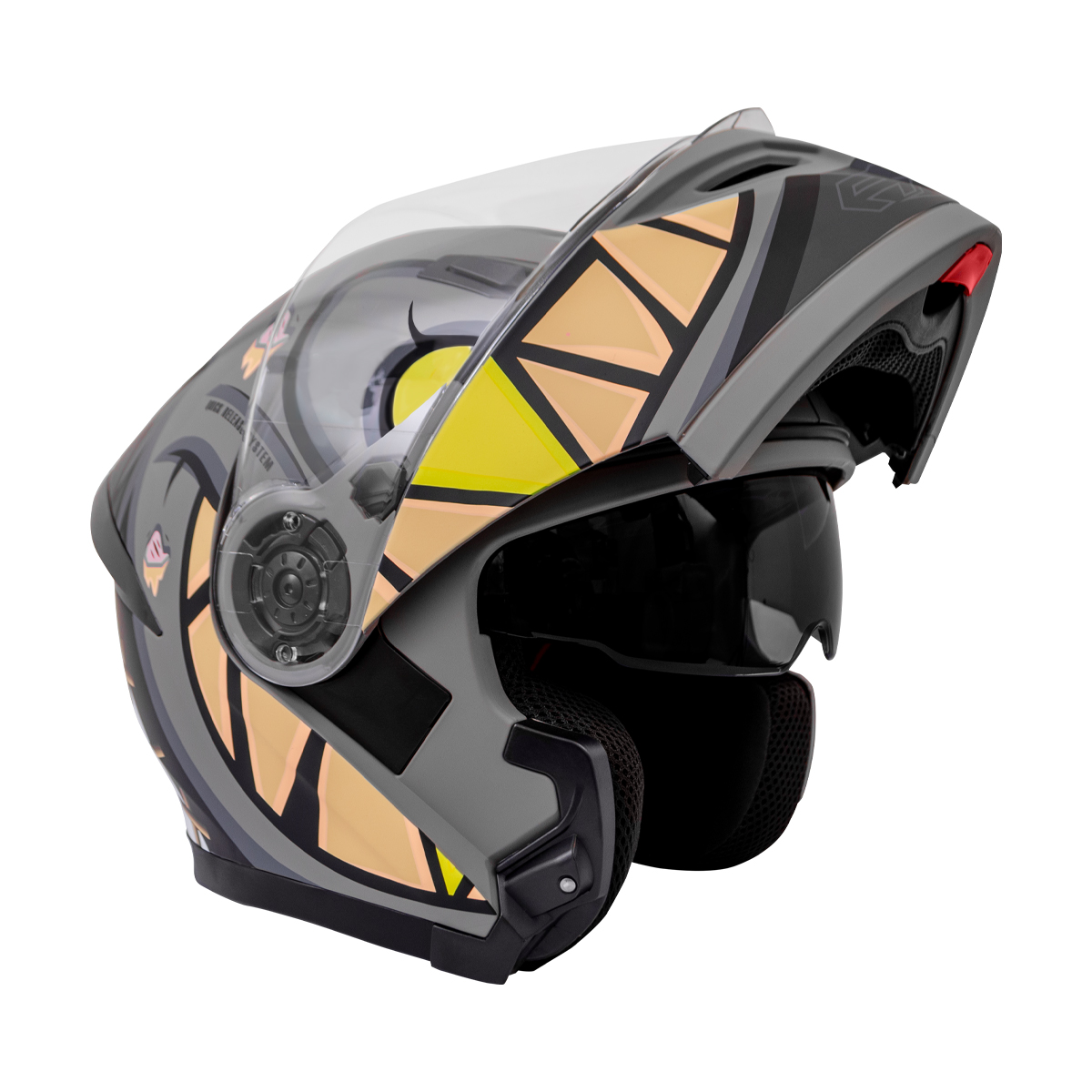Casco AXS Certificado TEDDY gris XL 