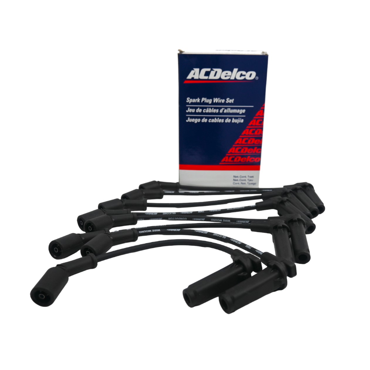 Cables de bujía ACDelco original para : Silverado, Expres, Sierra 2001-2006