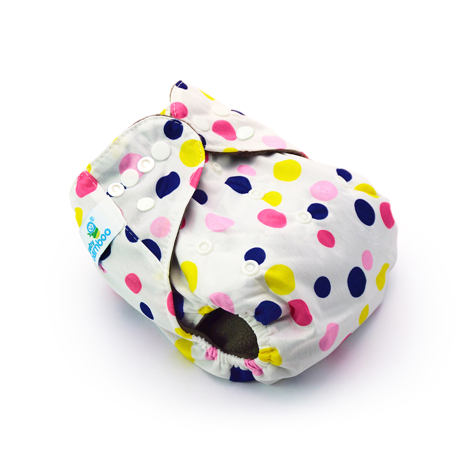 5 Pañales Ecológicos estampados Interior Bambú + 5  Insertos microfibra de 4 capas NIÑA.