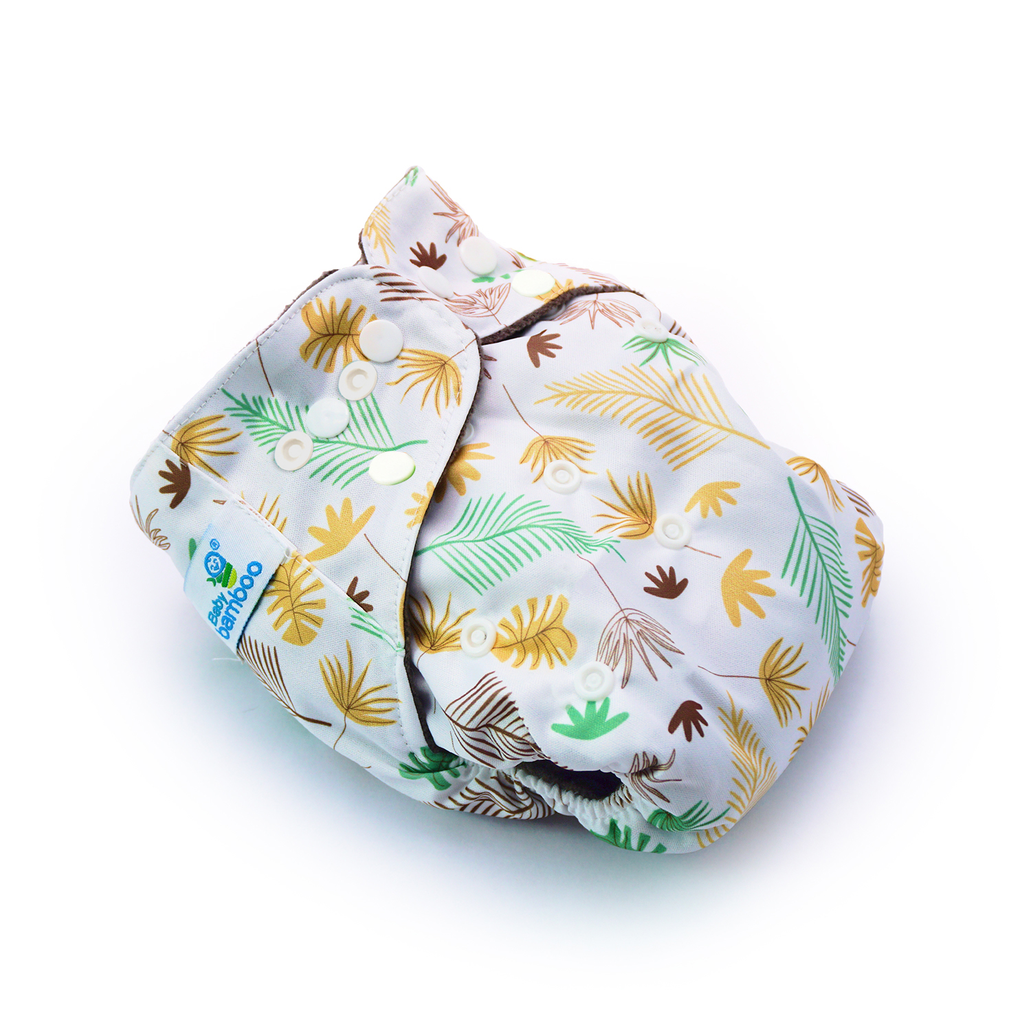 5 Pañales Ecológicos estampados Interior Bambú + 5  Insertos microfibra de 4 capas NIÑA.