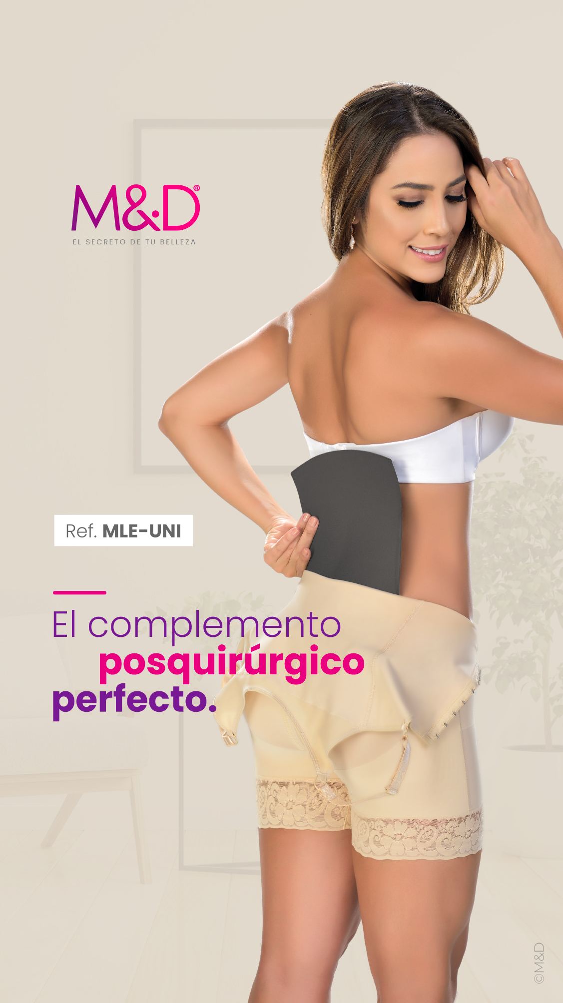 Tabla Lumbar Unitalla Postquirurgica Colombiana Moldeador lumbar en espuma