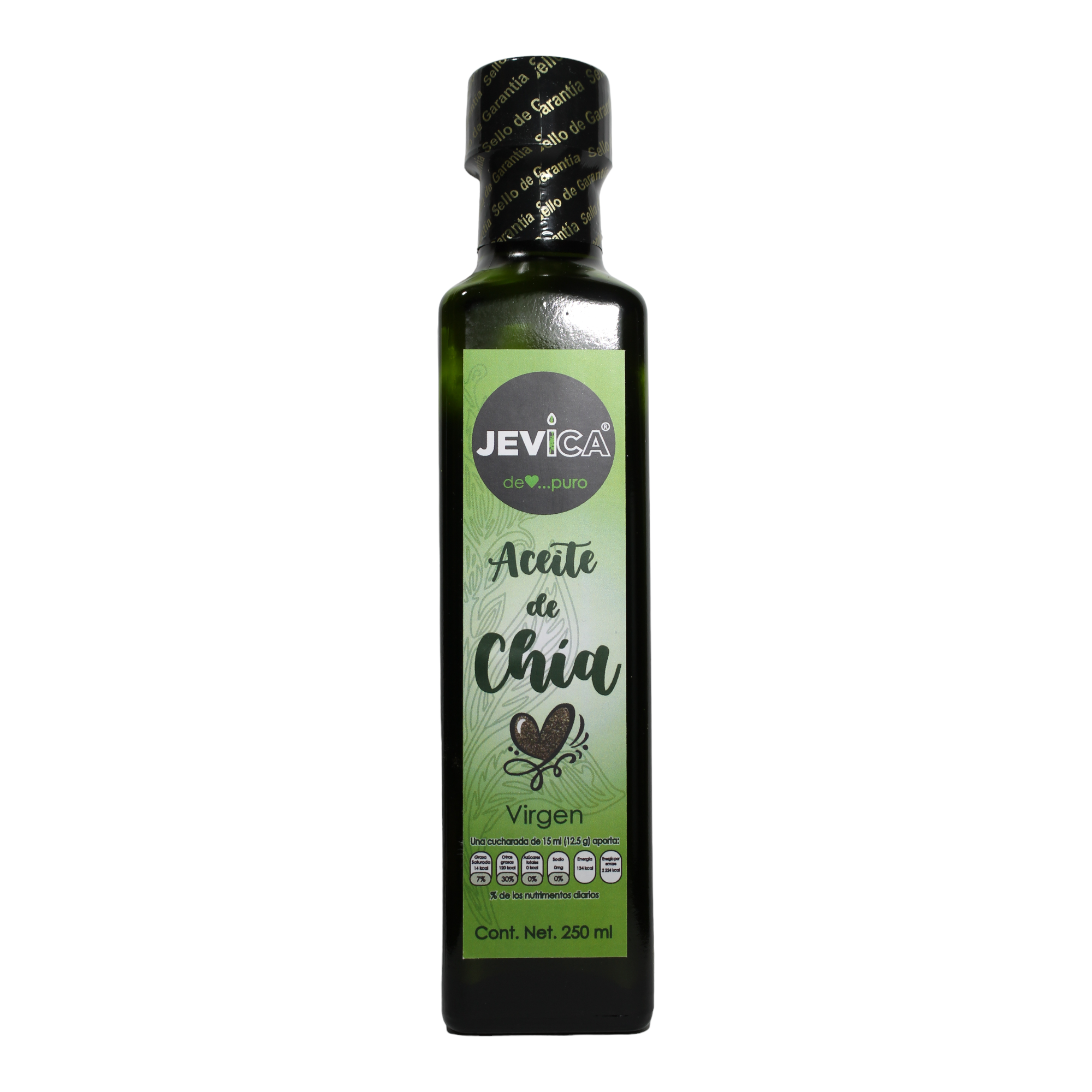 Aceite virgen de Chía (Prensado en frio) 