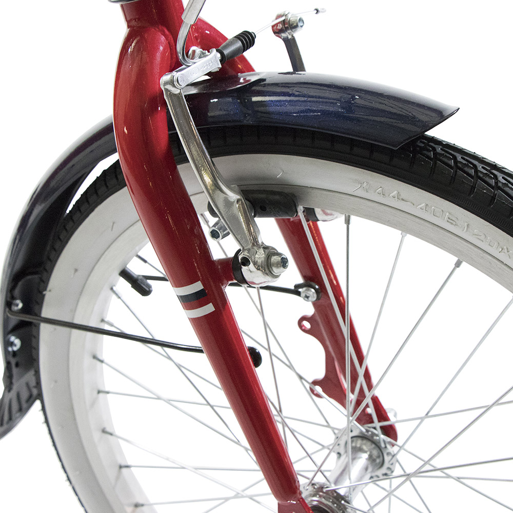 Bicicleta BENOTTO City MAILLY R20 Aluminio 7V. Rojo Unisex